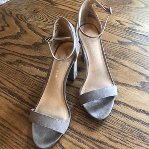 Madden girl suede like heels